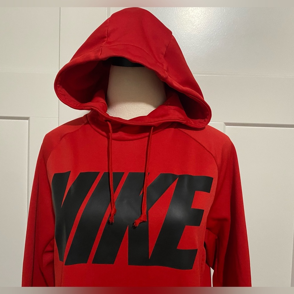 Nike men Red hoodie size Medium